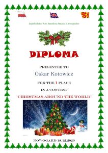Konkurs Christmas around the world.