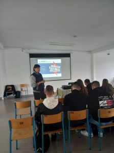 Spotkanie z  przedstawicielem Uniwersytetu Szczecińskiego